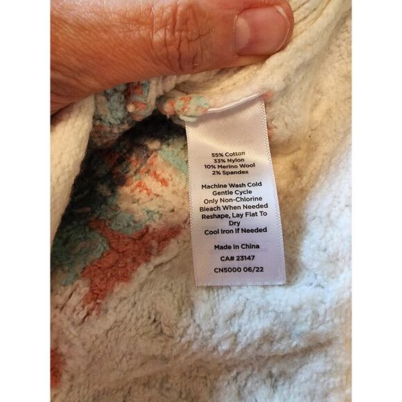 Talbots Women's Large Aztec Print Sweater - Picture 5 of 10